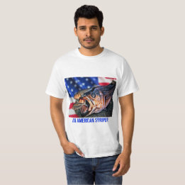 Ein amerikanischer Striper T-Shirt