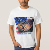 Ein amerikanischer Striper T-Shirt (Vorderseite)