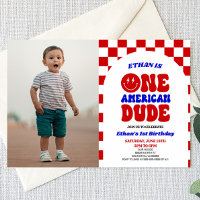Ein amerikanischer Typ 4. Juli 1. Geburtstag Party