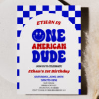 Ein amerikanischer Typ 4. Juli 1. Geburtstag Party