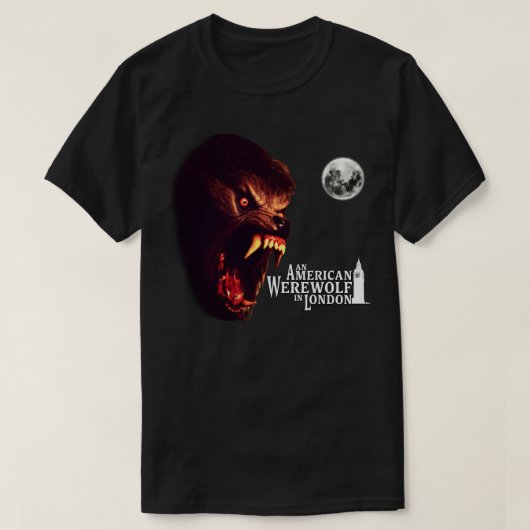 Ein amerikanischer Werwolf in London WEREWOLF 4K I T-Shirt (Design vorne)