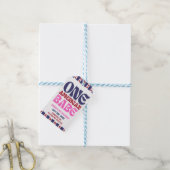 Ein amerikanisches Babe 4. Juli 1. Geburtstag Geschenkanhänger (Mit Garn)