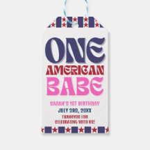 Ein amerikanisches Babe 4. Juli 1. Geburtstag