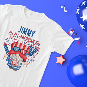 "Ein amerikanisches Kind" wird Personalisiert T-Shirt