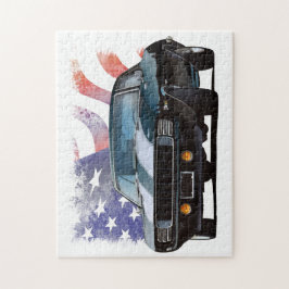 Ein amerikanisches Muskel-Auto Puzzle