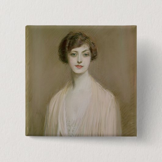 Ein amerikanisches (Pastell auf Leinwand) Button (Vorderseite)