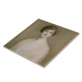 Ein amerikanisches (Pastell auf Leinwand) Fliese (Seite)