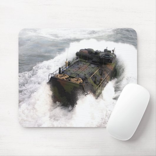Ein amphibisches Angriffsfahrzeug 2 Mousepad (Mit Mouse)