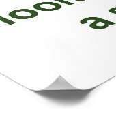 Ein Ananas aus Single wird tatsächlich hergestellt Poster (Ecke)