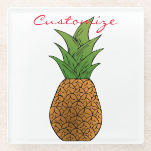 Ein Ananas-Thunder_Cove Glasuntersetzer