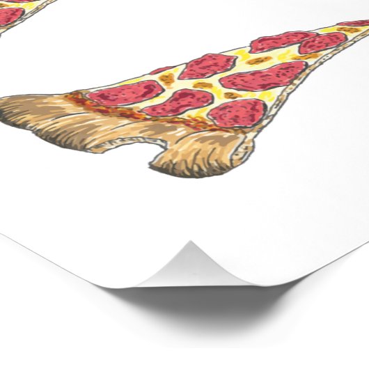 Ein anderer bittet die Kruste Poster (Ecke)