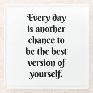 Ein anderer Chance Glass-Untersetzer Glasuntersetzer