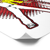 Ein anderer kämpft gegen die Staubsaugung Poster (Ecke)