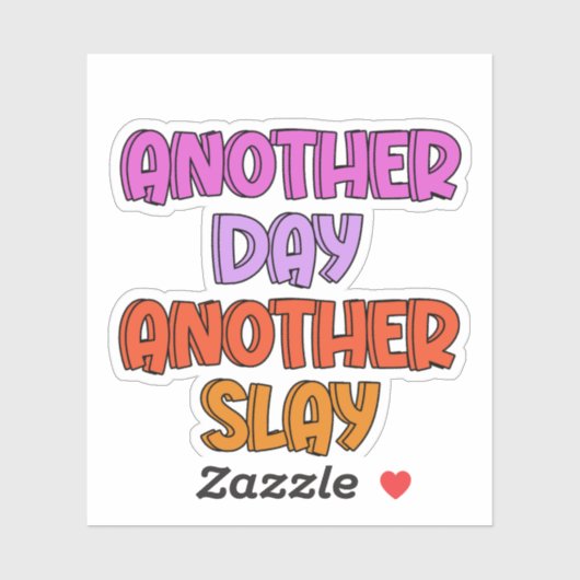 Ein anderer Tag, ein anderer Film Aufkleber (Blatt)