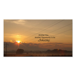 Ein anderer Tag, eine andere Gelegenheit, Fotodruck