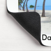 Ein anderer Tag im Paradies! Mausunterlage Mousepad (Ecke)