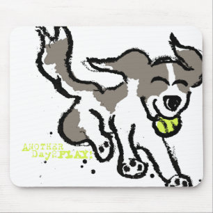 Ein anderer Tag, zum der Mausunterlage zu spielen Mousepad
