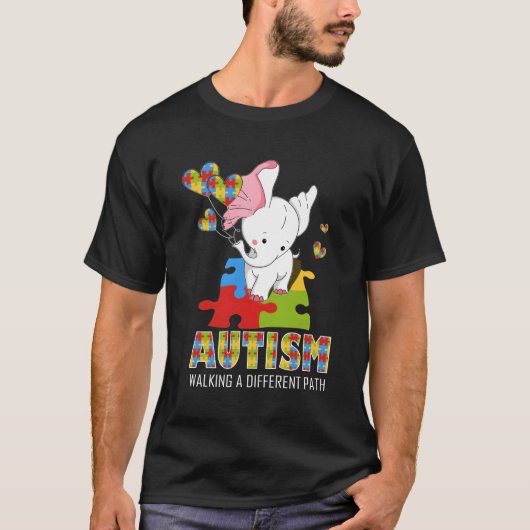 Ein anderer Weg Autismus T-Shirt (Vorderseite)
