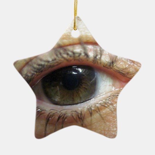 Ein anderes Auge Keramik Ornament (Vorne)