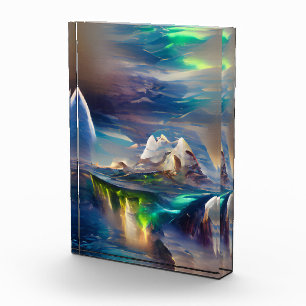 Ein anderes Land Eis und Meer Fotoblock