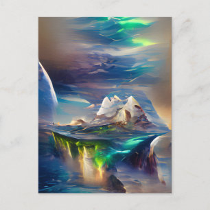 Ein anderes Land Eis und Meer Postkarte