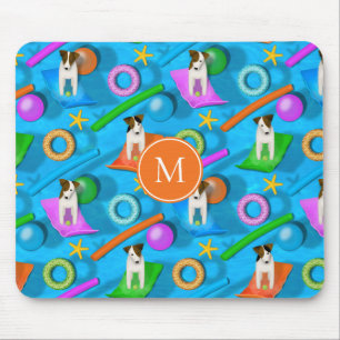 ein anderes Parson Jack Russell Terrier Pool Party Mousepad