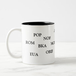 Ein anderes Three Letter Acronym Zweifarbige Tasse