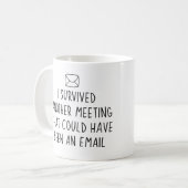 Ein anderes Treffen, das hätte ein.. Kaffeetasse (Vorderseite Links)