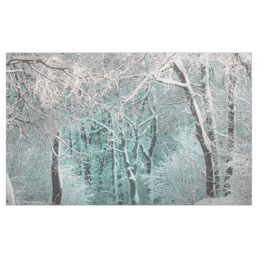 Ein anderes Winter-Märchenland Stoff (Yard (91,4 cm))