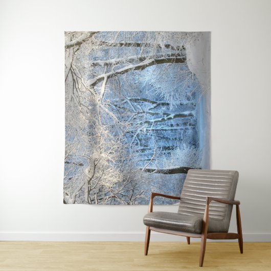 ein anderes Winter wonderlanf Wandteppich (Beispiel)