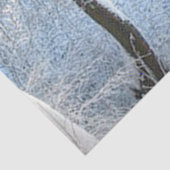 ein anderes Winterwunderland Seidenpapier (Ausschnitt)