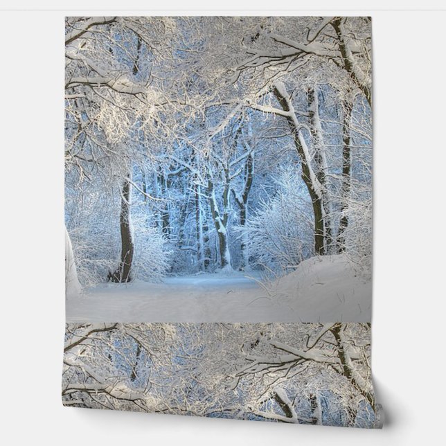 ein anderes Winterwunderland Tapete (Abrollen)