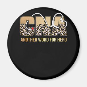 Ein anderes Wort für Helden CNA Leopard Krankenver Magnet