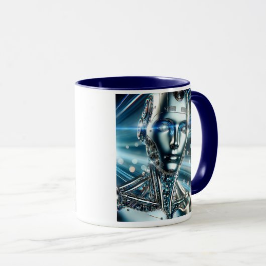 Ein Android aus der fernen Zukunft, der Erwachung  Tasse (VorderseiteRechts)