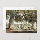 Ein Angebot von Ersten Früchten an den Gott von Fo Postkarte (Vorne/Hinten)