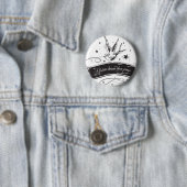 "Ein angemesseneres Haus als Prosa " Button (Beispiel)