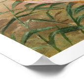 Ein Anglerfisch (Öl auf Tafel) Poster (Ecke)