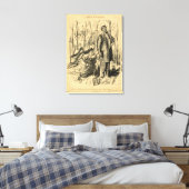 Ein Angriff auf Bescheidenheit oder Herrn Chamberl Leinwanddruck (Insitu (Schlafzimmer))