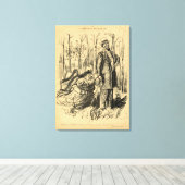 Ein Angriff auf Bescheidenheit oder Herrn Chamberl Leinwanddruck (Insitu (Holzboden))