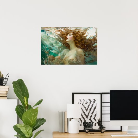 Ein ankommendes Schiff Poster (Heimbüro)