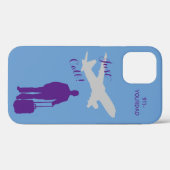 Ein Anruf ist weg Case-Mate iPhone Hülle (Rückseite (Horizontal))