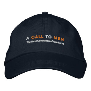 "Ein Anruf zu den Männern" Baseballmütze Bestickte Kappe