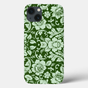 Ein antiker Blumendamast Case-Mate iPhone Hülle