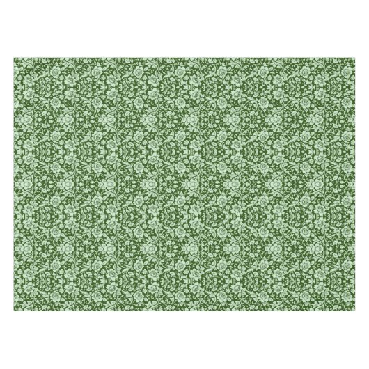 Ein antiker Blumendamast Tischdecke (Vorderseite (Horizontal))