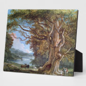 Ein antiker Buchenbaum, 1794 (Öl auf Leinwand) Fotoplatte (Seite)