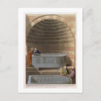 Ein antiker Sarcophagus von Basaltes, Lov genannt