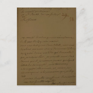 Ein Antrag auf Freilassung aus dem Gefängnis Postkarte