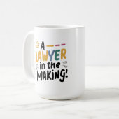 Ein Anwalt in der Geburt Kaffeetasse (Vorderseite Links)