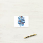 Ein Anzug und eine Uhr Post-it Klebezettel (Auf Schreibtisch)