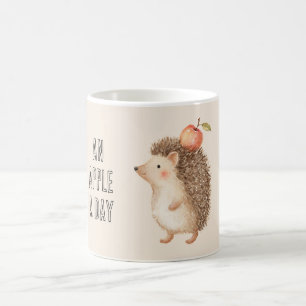 Ein Apfel Am Tag Igel Kaffeetasse